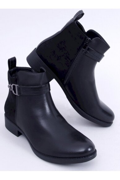 Moteriški juodi batai B0-350 BLACK 1